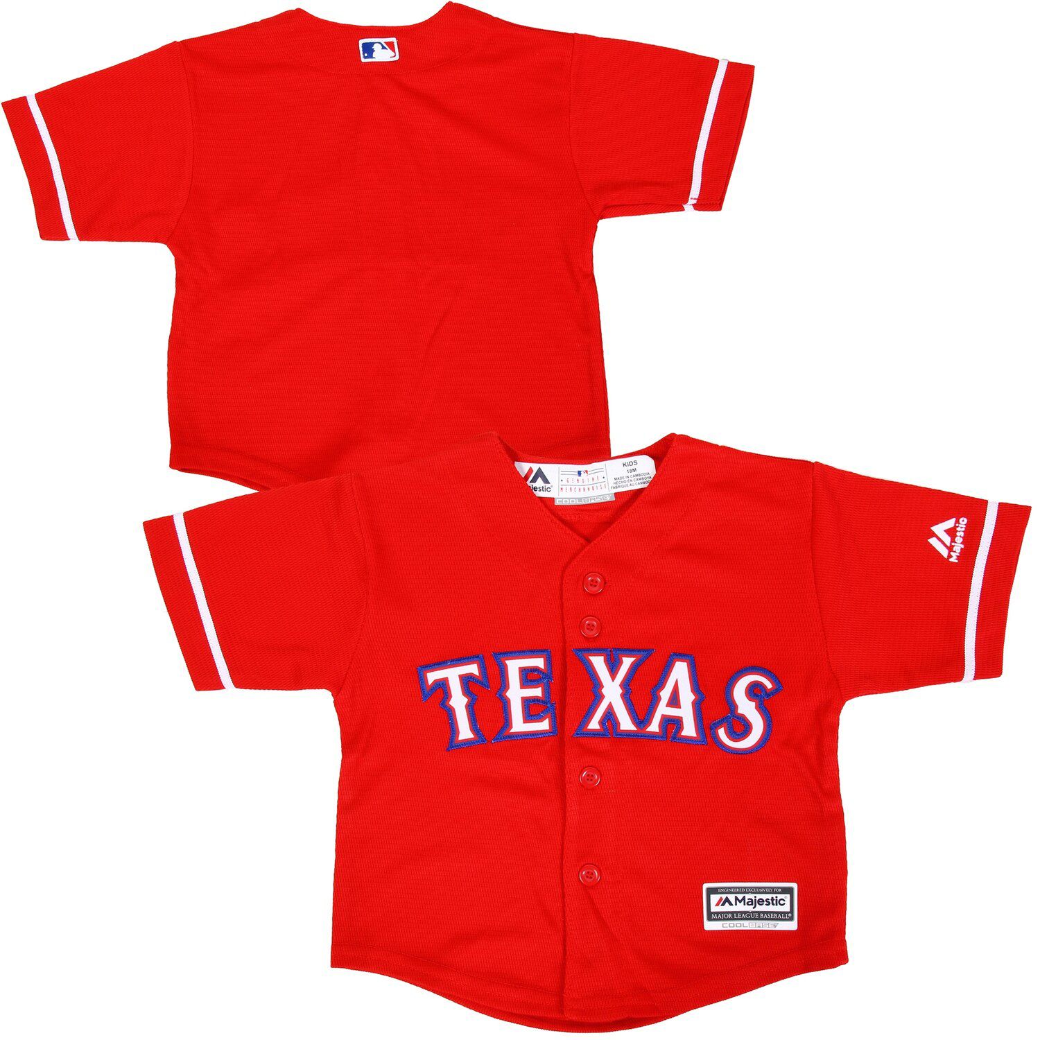 baby texas rangers jersey