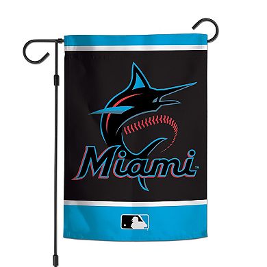 "Miami Marlins WinCraft 12.5"" x 18"" Double-Sided Garden Flag"