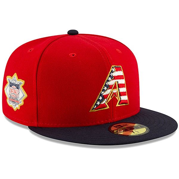 Arizona Diamondbacks New Era 4th of July On-Field 59FIFTY Fitted Hat - Navy