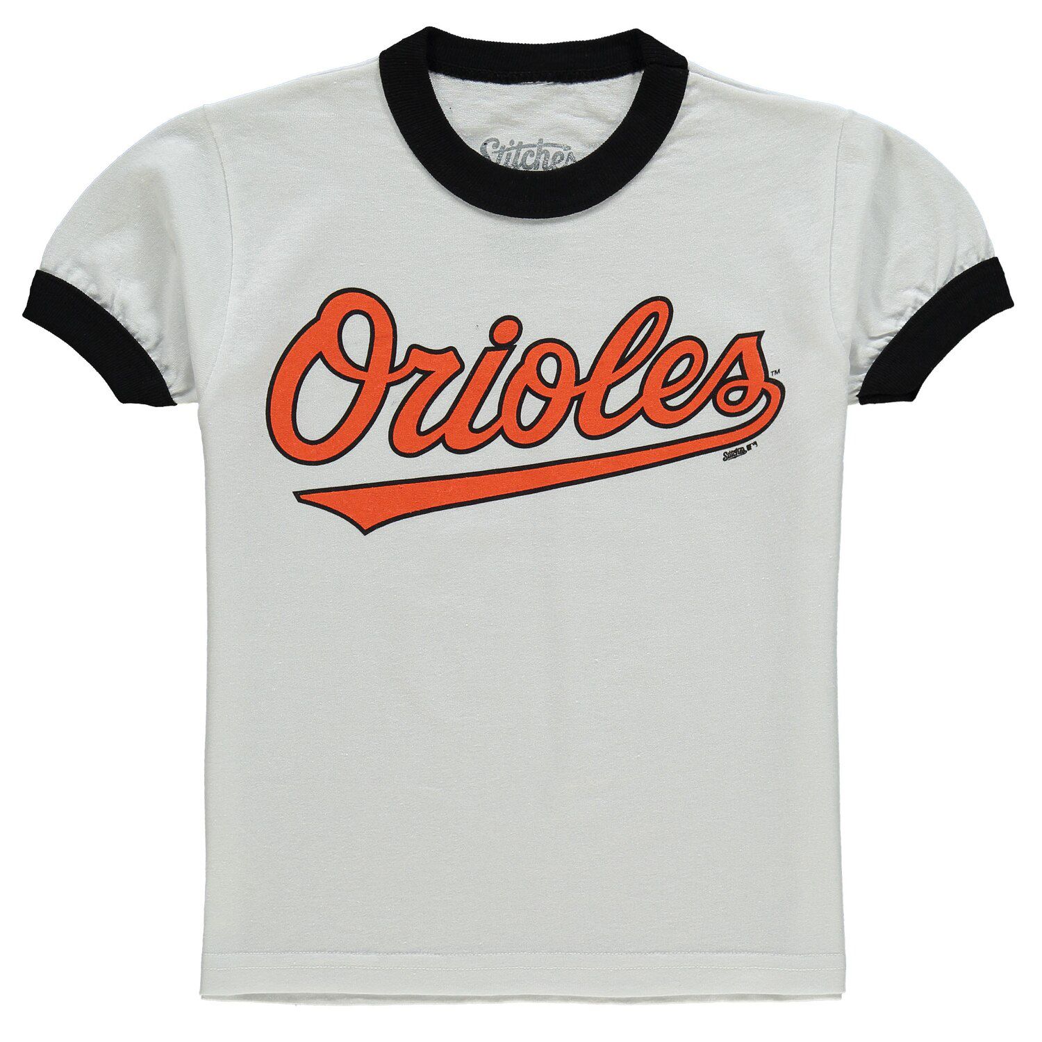 white orioles shirt