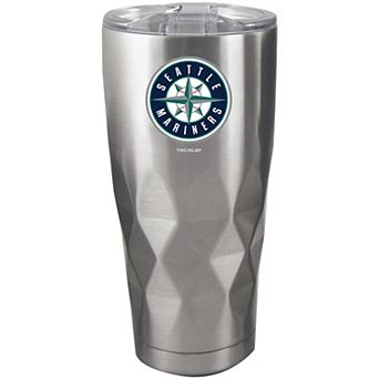 Seattle Mariners 22oz. Diamond Bottom Stainless Steel Tumbler