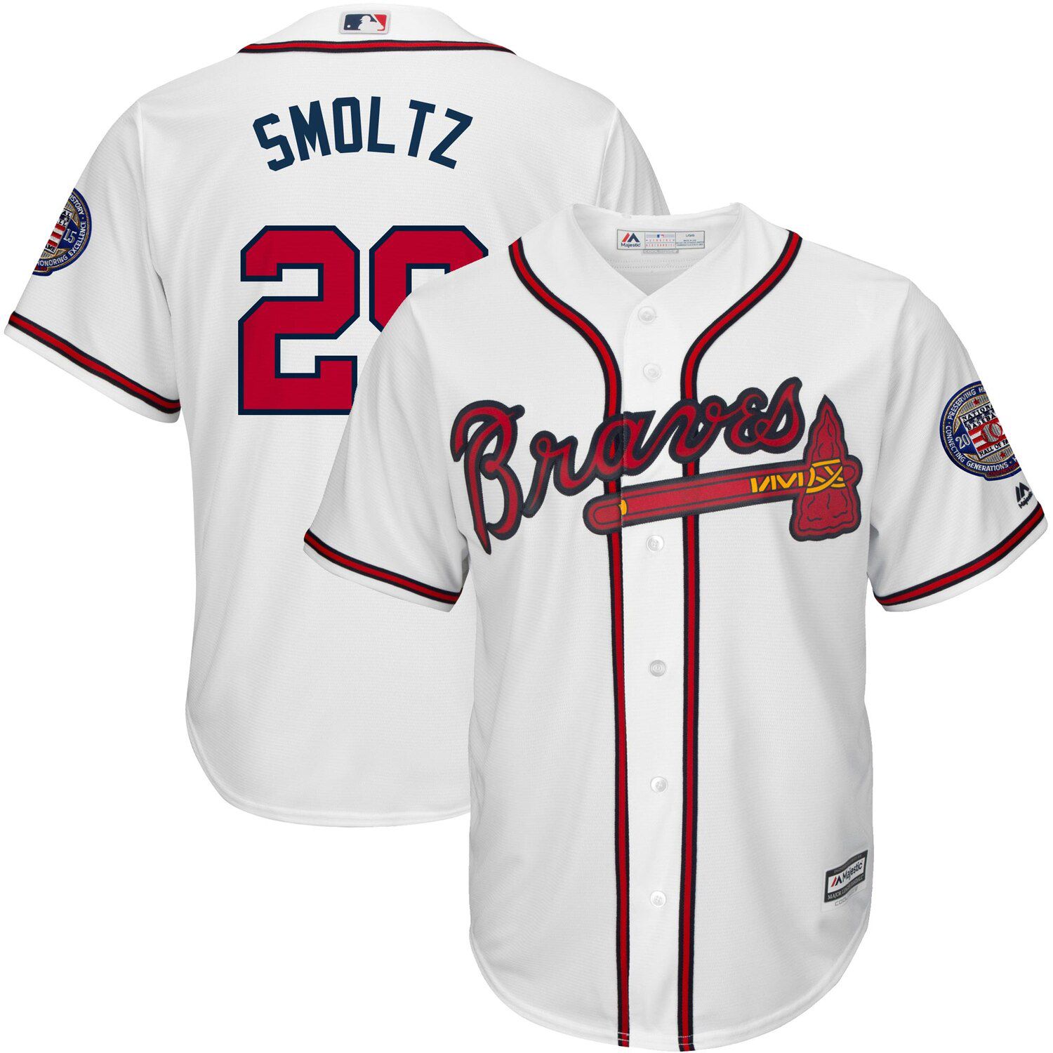 john smoltz atlanta braves jersey