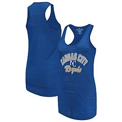 G-III 4Her by Carl Banks Women's Royal Kansas City Royals Clubhouse Tank  Top