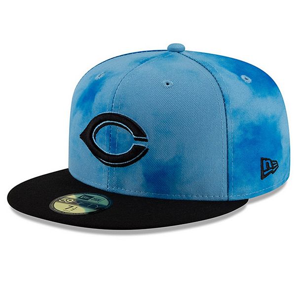 Men's New Era Blue/Black Cincinnati Reds 2019 Father's Day On