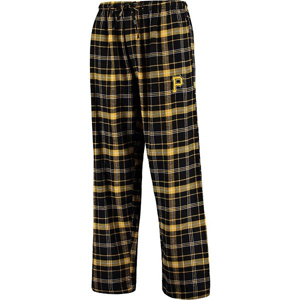 Women's Concepts Sport Black/Gold Pittsburgh Steelers Accolade Flannel Pants Size: Small