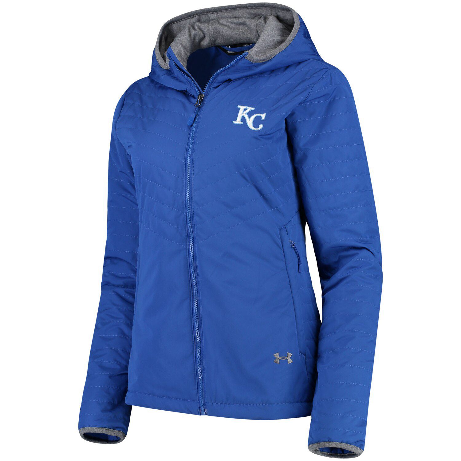 royal blue under armour jacket