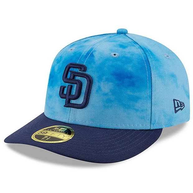 Men's New Era Blue/Navy San Diego Padres 2019 Father's Day On-Field Low  Profile 59FIFTY