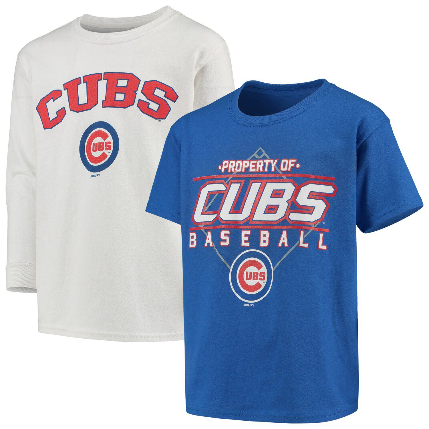 white chicago cubs t shirt