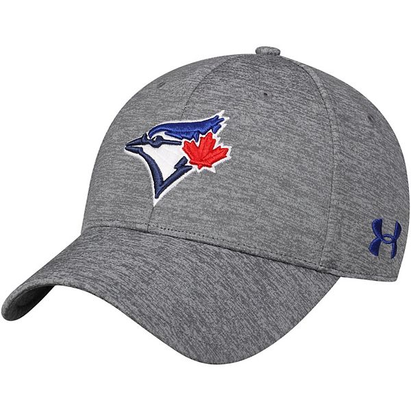 Men S Under Armour Heathered Gray Toronto Blue Jays Armour Twist Performance Snapback Adjustable Hat