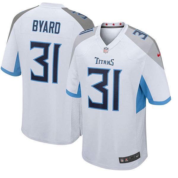 Men's Nike Kevin Byard White Tennessee Titans Player Game Jersey