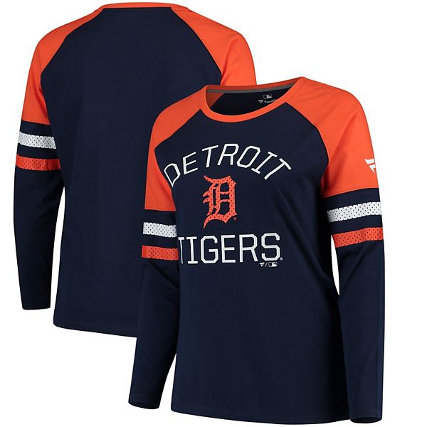 Women's Fanatics Branded Navy/Orange Detroit Tigers Fan T-Shirt Combo Set