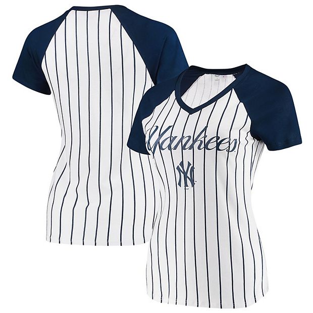 Women's New York Yankees Concepts Sport White/Navy Vigor Sleep Shorts
