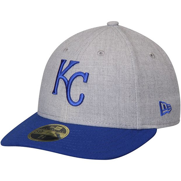 New Era 59Fifty Cap Kansas City Royals Low Profile Game Royal Blue Big Size  Hat