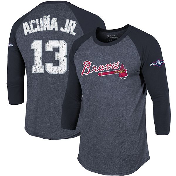 Majestic, Shirts & Tops, Atlanta Braves Ronald Acua Jr Youth Jersey
