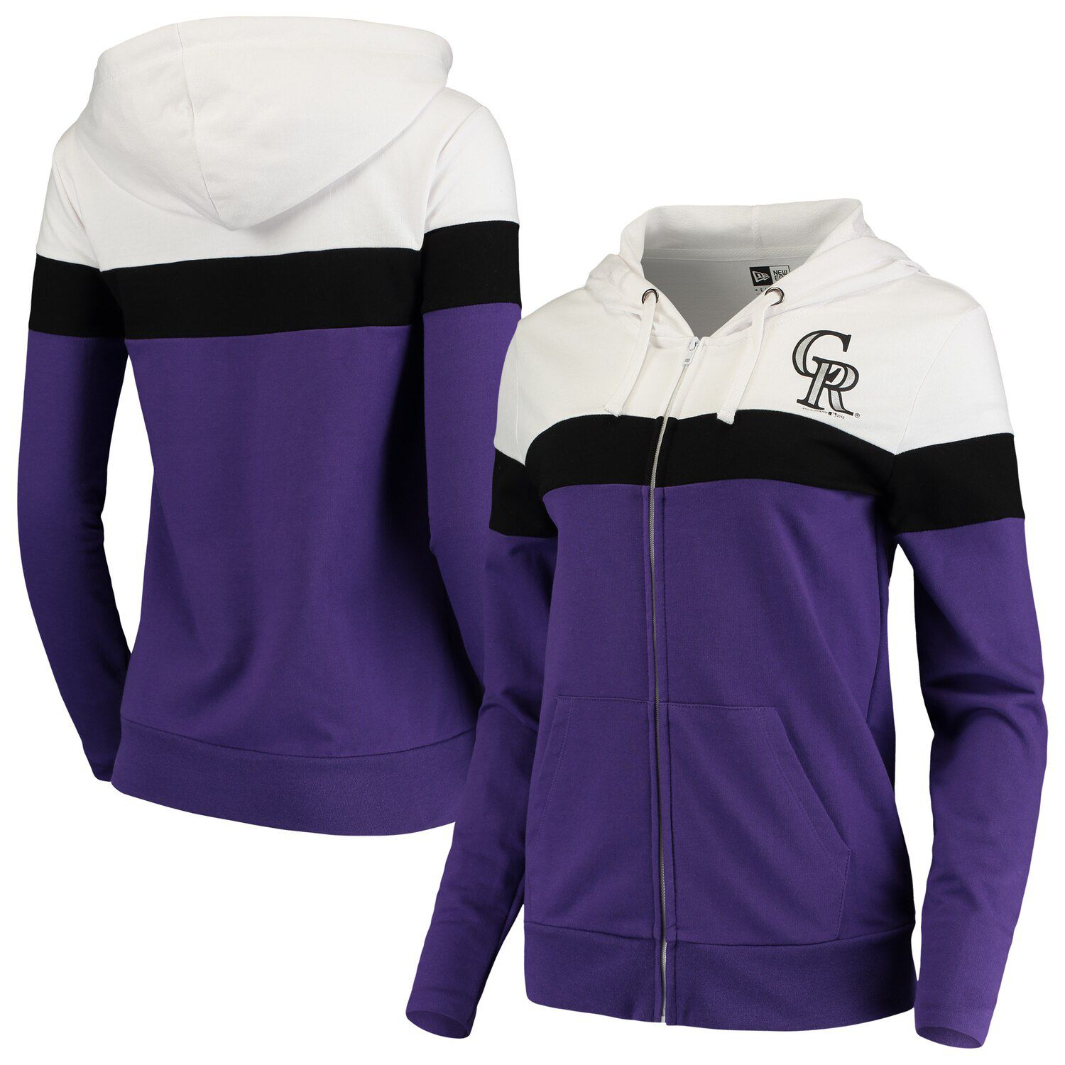 colorado rockies zip up hoodie