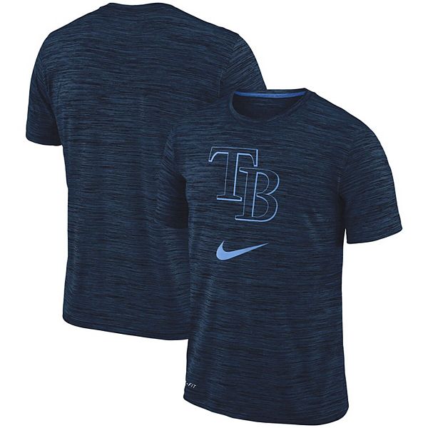 Nike Men's Tampa Bay Rays Navy Authentic Collection Velocity T