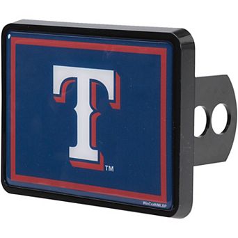 WinCraft Texas Rangers Universal Rectangle Hitch Cover