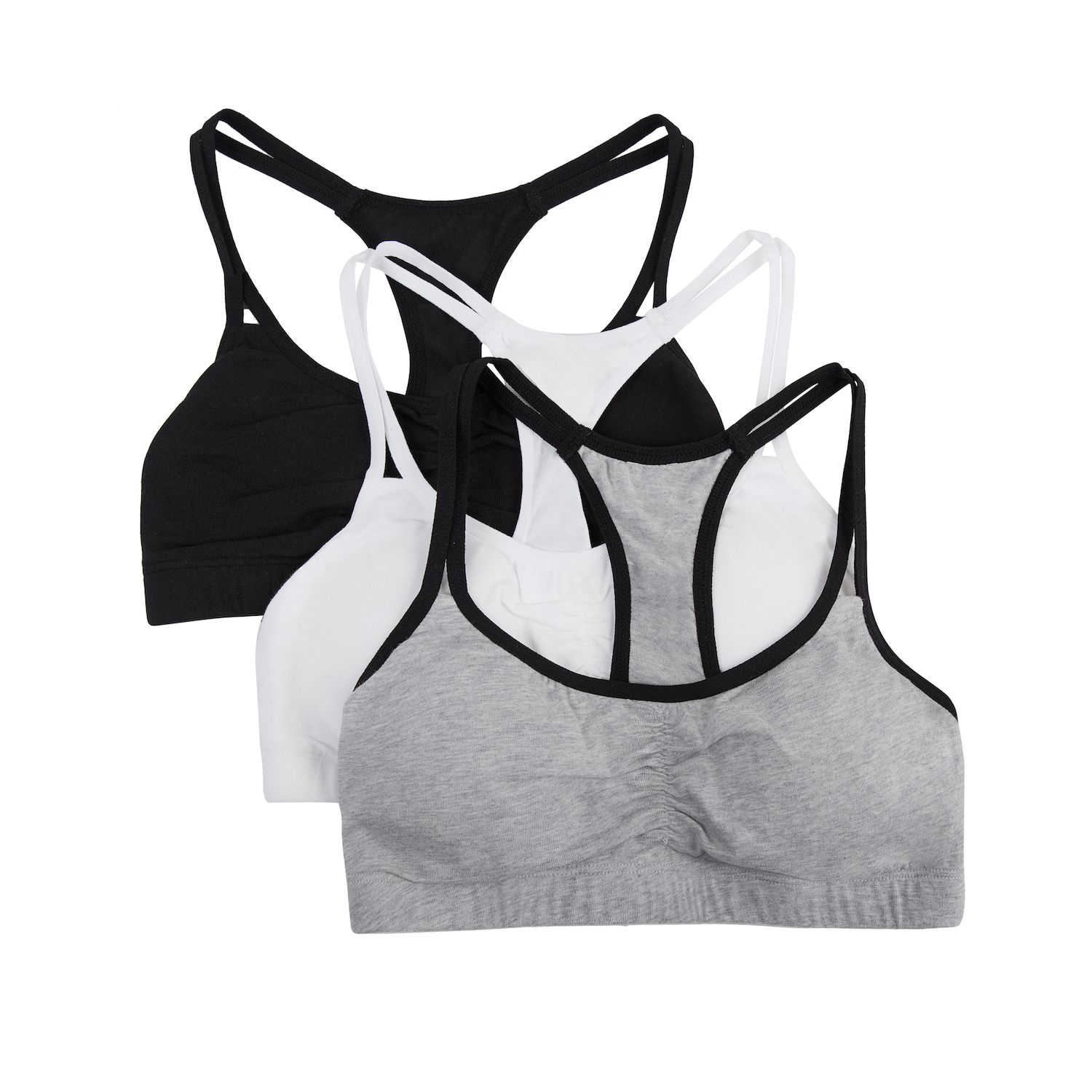 fruit of the loom wireless cotton bra