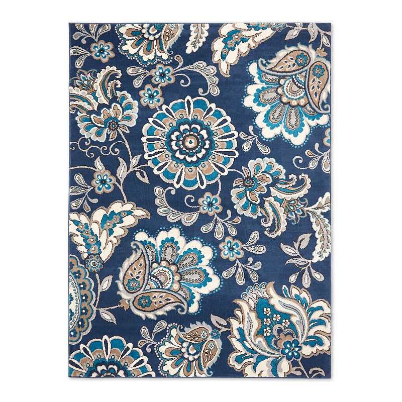 Home Dynamix Tremont Lincoln Area Rug, Multicolor, 8Ft Rnd