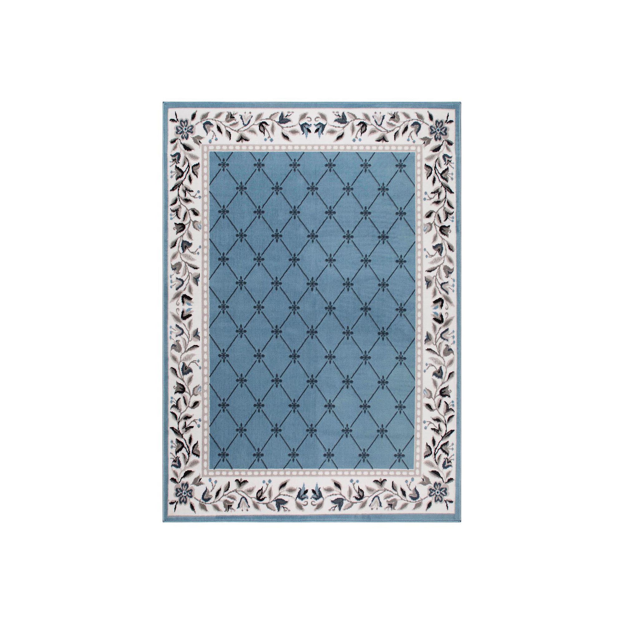 Home Dynamix Premium Aydin Area Rug, Blue Ivory