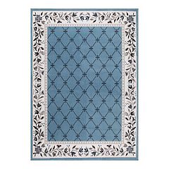 Home Dynamix Premium Melia Midnight Blue - Gray Area Rug