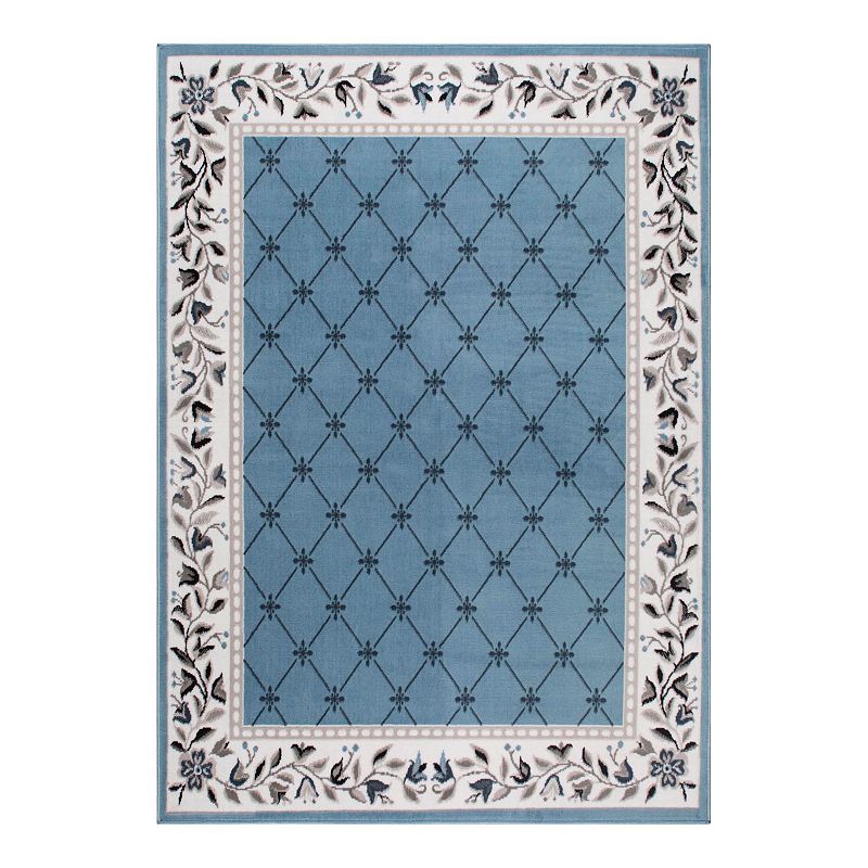 Home Dynamix Premium Aydin Area Rug, Blue, 8X10.5 Ft