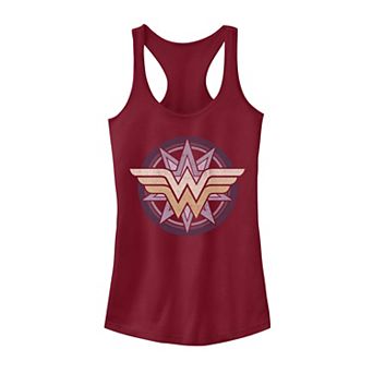 Juniors' DC Comics Wonder Woman Symbol Tank Top