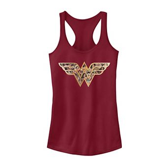 Juniors' DC Comics Wonder Woman Symbol Fill Tank Top