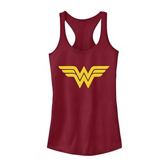 Juniors' DC Comics Wonder Woman Classic Logo Tank Top