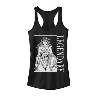 Juniors' DC Comics Wonder Woman Legendary Poster Tank Top
