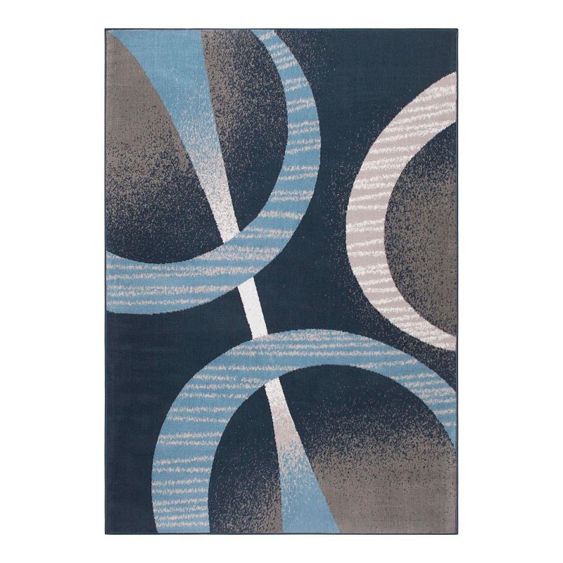 Home Dynamix Premium Melia Area Rug, Blue, 2X3 Ft