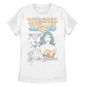 Juniors' DC Comics Wonder Woman Vintage Graphic Tee