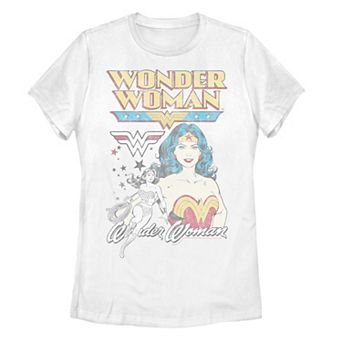 Juniors' DC Comics Wonder Woman Vintage Graphic Tee