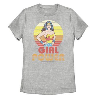 Juniors' DC Comics Wonder Woman "Girl Power" Sunset Graphic Tee