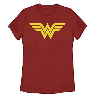 Juniors' DC Comics Wonder Woman Classic Logo Graphic Tee