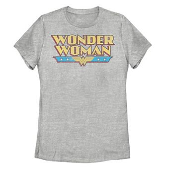 Juniors' DC Comics Wonder Woman Vintage Logo Graphic Tee