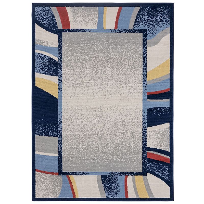 Home Dynamix Premium Rizzy Area Rug, Blue, 8X11 Ft