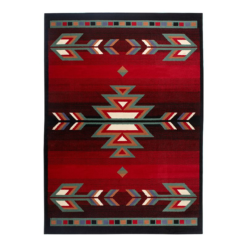 Home Dynamix Premium Sagrada Area Rug, Black, 3.5X5 Ft