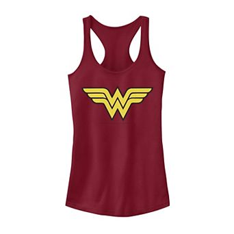 Juniors' DC Comics Wonder Woman Classic Logo Tank Top