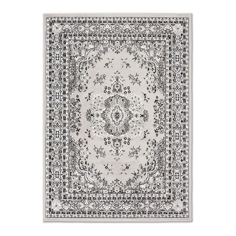 Global Rug Design Loma LOM01 Gray 7'8" x 10'7" Area Rug