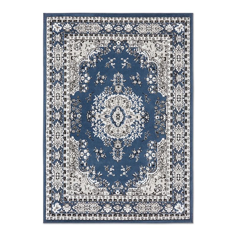 Home Dynamix Premium Sakarya Area Rug, Blue, 8X10.5 Ft