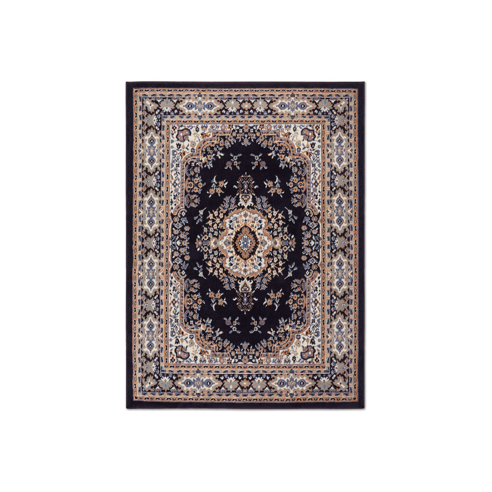 Home Dynamix Premium Sakarya Area Rug, Navy Blue