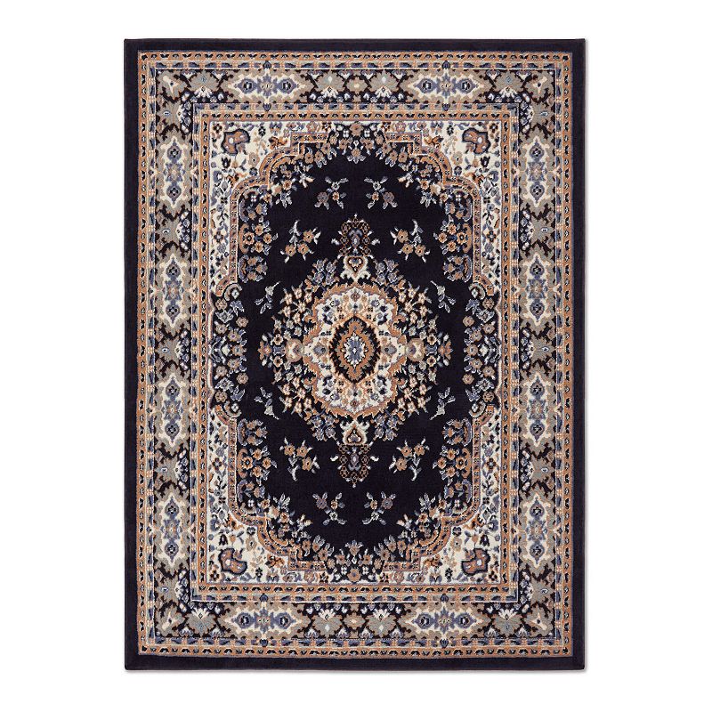 Home Dynamix Premium Sakarya Area Rug, Blue, 5X7.5 Ft - 76227004 - Home Decor Bring vintage style to any entryway, living room,  sku 76227004