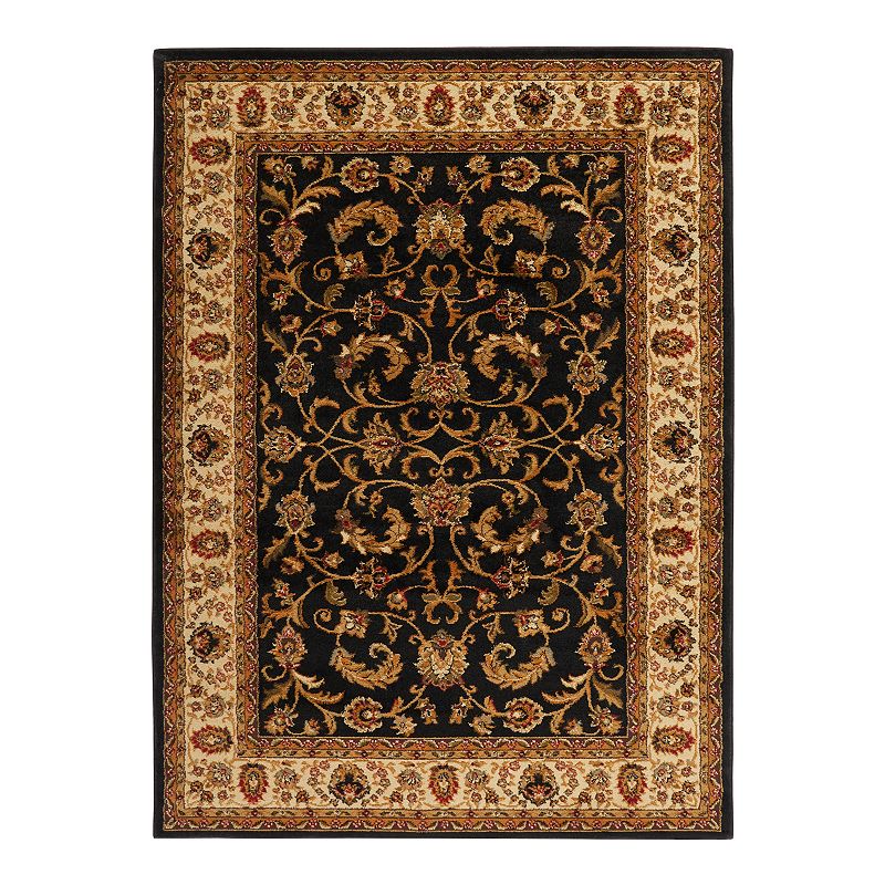 Home Dynamix Royalty Elati Area Rug, Black, 8X10.5 Ft