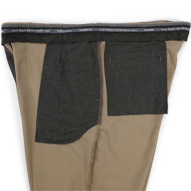 Big & Tall Haggar® Cool Right® Classic-Fit Flat-Front Performance Flex Pants