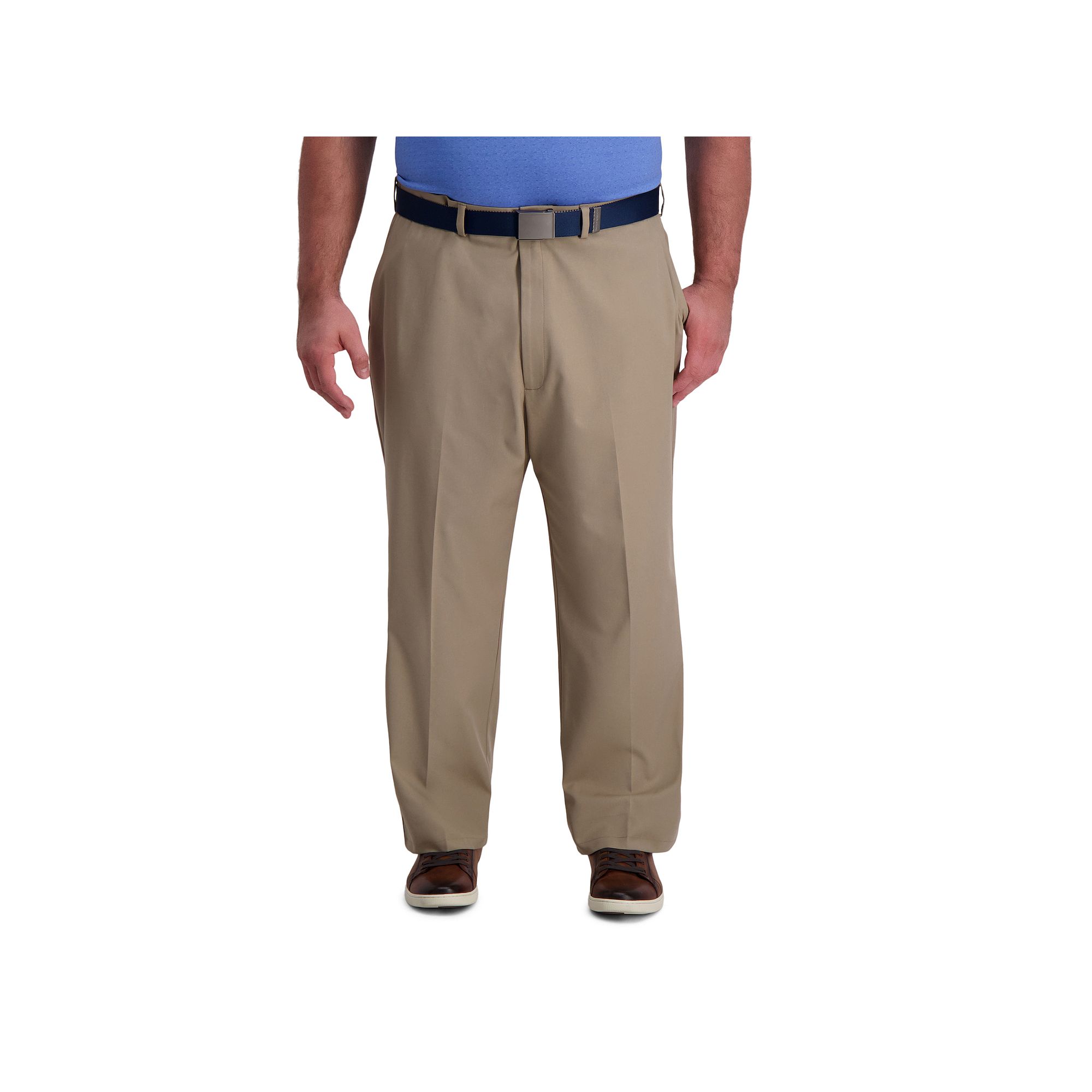 Big & Tall Haggar® Cool Right® Classic-Fit Flat-Front Performance Flex Pa
