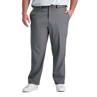 Big & Tall Haggar® Cool Right® Classic-Fit Flat-Front Performance Flex Pants