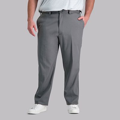 Big & Tall Haggar Cool Right Classic-Fit Flat-Front Performance Flex Pants