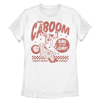 Disney / Pixar's Toy Story Duke Caboom Juniors' Canada's Greatest Stuntman Tee