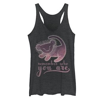 Juniors' Disney's The Lion King Simba "Remember Who You Are" Painting Tank Top